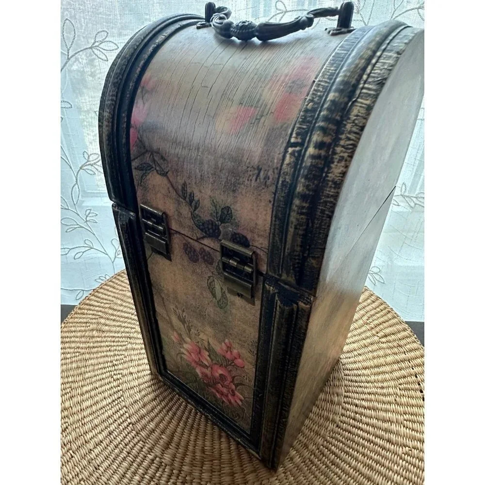Rustic Floral Decorative Box - Picture 8 of 9
